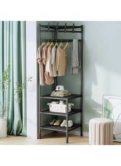 YOMA YOMA Heavy Duty Hangers Garment Rack Hanging Coat Rack Handbags Clothes Rack Clothes Stand for Corner Scarf Hanger  - Image 1