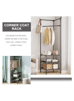 YOMA YOMA Heavy Duty Hangers Garment Rack Hanging Coat Rack Handbags Clothes Rack Clothes Stand for Corner Scarf Hanger  - Image 4