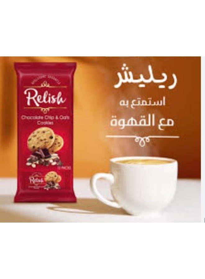 Relish Chocolate & Oats Relish Healthy Snack Bars, Wholesome Energy Bites with Real Oats & Cocoa, Pack of 12 - Image 3