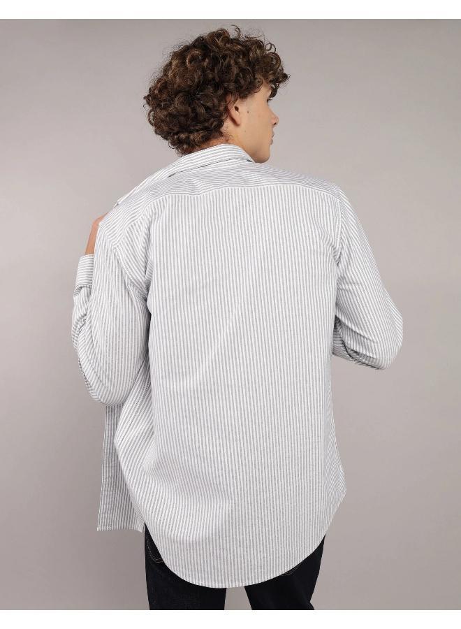 امريكان ايجل قميص أكسفورد بأزرار بقصة ضيقة للاستخدام اليومي - Image 4