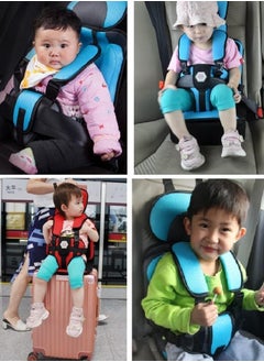 Auto Child Safety Seat Simple Car Portable Seat Belt, Little Kids Seat Belt Adjuster,Travel Car Seat with Adjustable Shoulder Straps for Baby Kids 0-12 Years Old - pzsku/Z799CDF770463B6A9E17FZ/45/_/1726219952/b18955fa-3782-4b4b-b44d-430d455f75f6