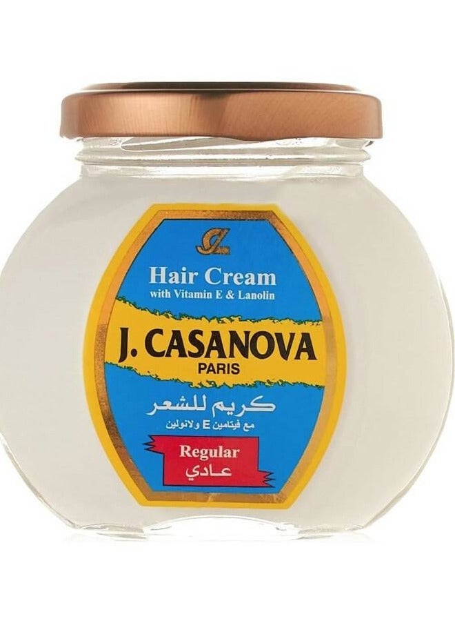 J.casanova Hair Cream With Vitamin E & Lanolin -150G