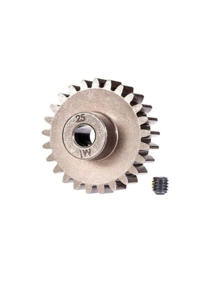 6492X Gear, 25-T Pinion (1.0 Metric Pitch) (Fits 5mm shaft)/ Set Screw