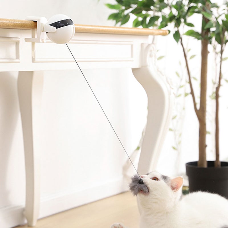 Cat Self Playing Toy Electric Cat Toy Cat Teasing Toy Pet Hanging Plaything - Image 3