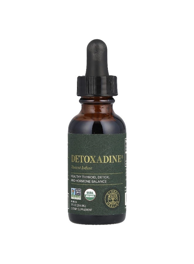 Global Healing Global Healing, Detoxadine, Nascent Iodine, 1,950 mcg, 1 fl oz (29.6 ml) 