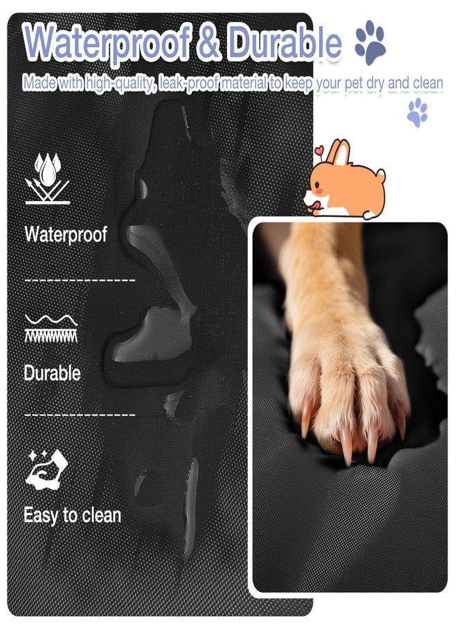 Kritter Planet Waterproof Foldable Dog Bed Pad for Camping & Travel, Portable Roll-Up Dog Bed Car Seat Pet Cushion Mat with Handles for Small & Medium Dogs, Indoor & Outdoor Use - Image 5