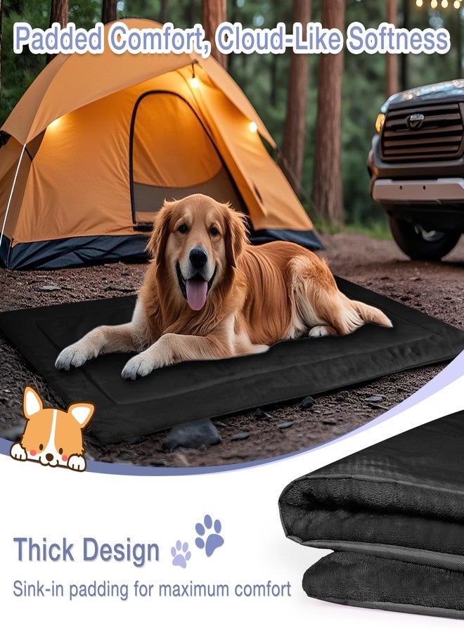 Kritter Planet Waterproof Foldable Dog Bed Pad for Camping & Travel, Portable Roll-Up Dog Bed Car Seat Pet Cushion Mat with Handles for Small & Medium Dogs, Indoor & Outdoor Use - Image 4