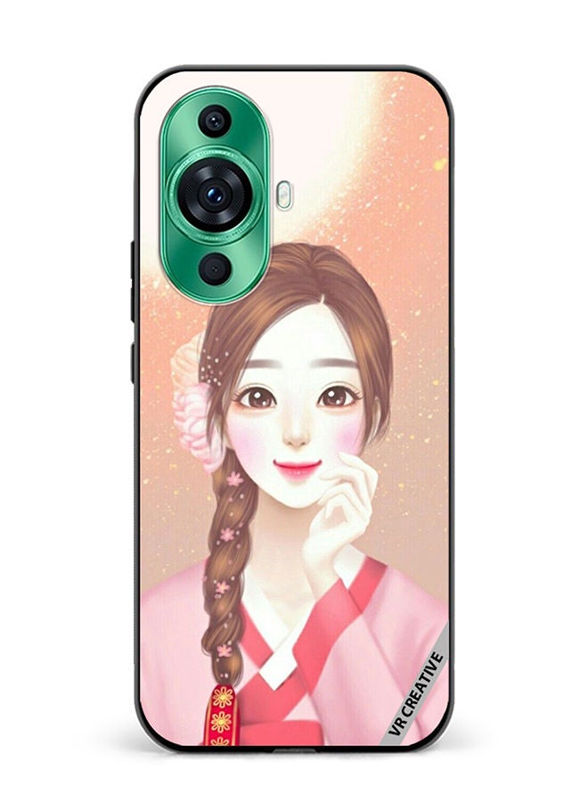 VR CREATIVE Protective Case Cover For Huawei nova 11 Pro Chinese Traditional Girl Design Multicolour - Image 1