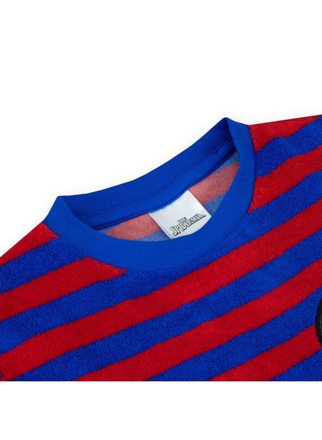 MARVEL تي شيرت وشورتات | مجموعة ملابس سبايدرمان للأولاد | تي شيرت وشورت ملون للأطفال 3T - Image 4