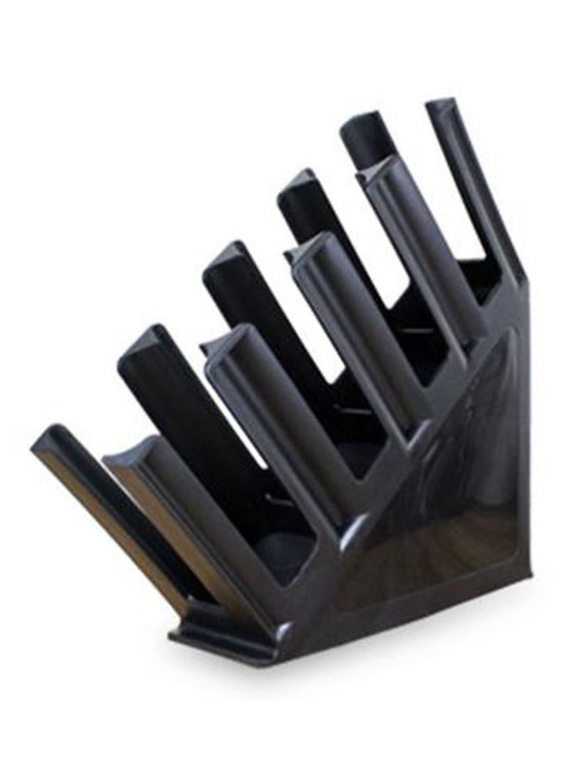 منظم الأكواب والأغطية عالي الجودة – أسود - Image 1