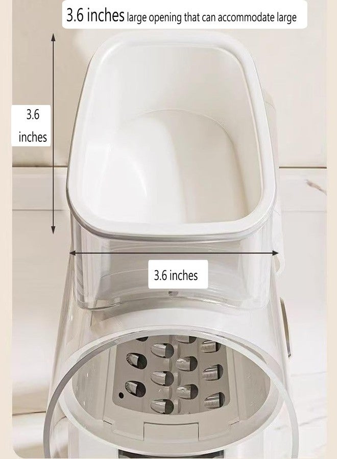 RULA Rotary Cheese Grater Hand Crank Vegetable Chopper Slicer Set, Fruit Cutter Veggie Shredder Food Dicer Chopping Cooking for Nuts Onion Tomato Potato Salad Garlic Cucumber Carrot and Cabbage - Image 4