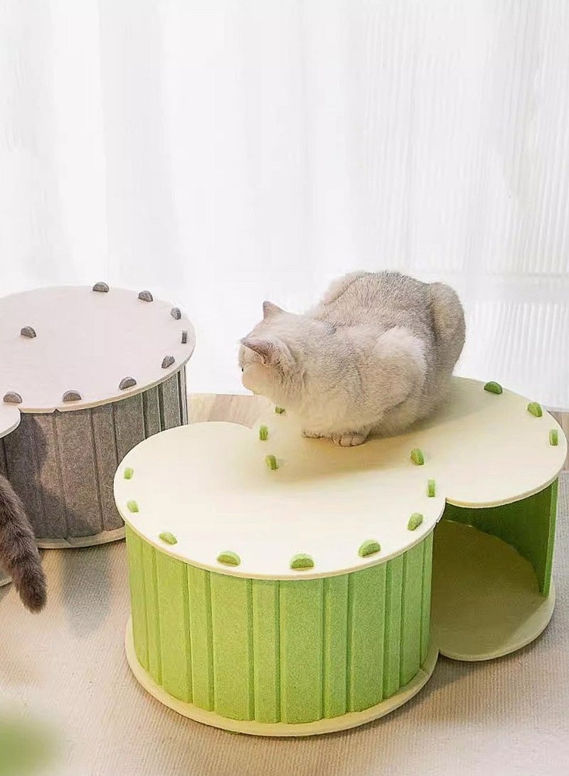 كيدل لوح خدش القطط القابل للطي، عش القطط، نفق القطط - Image 2