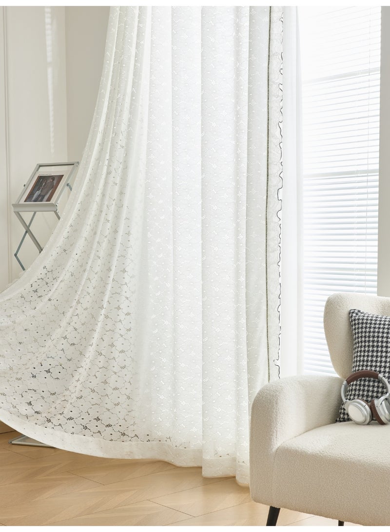 QBAID Sheer Curtain Panel for Home – Simple & Modern Design, Multiple Sizes - Image 4