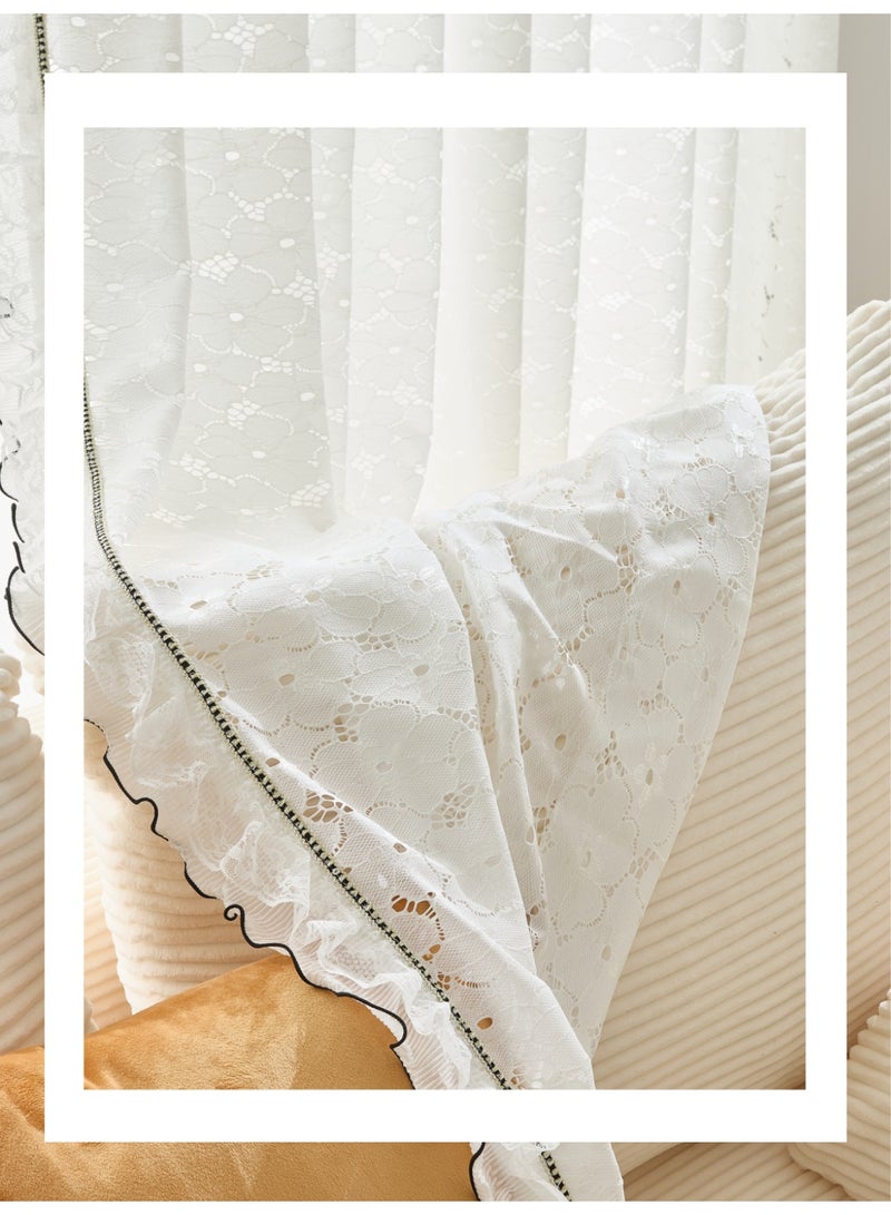 QBAID Sheer Curtain Panel for Home – Simple & Modern Design, Multiple Sizes - Image 3