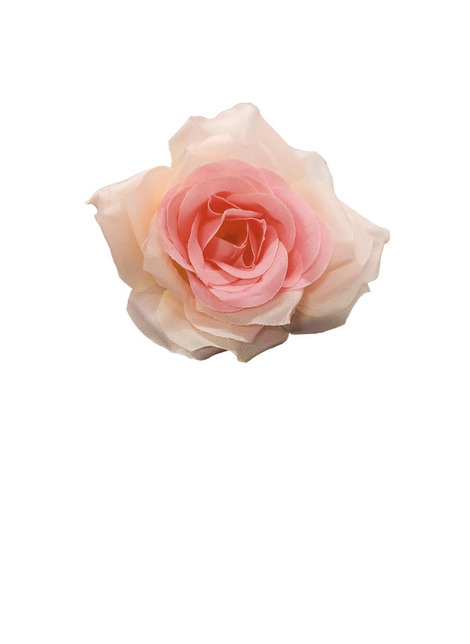 CAKE DECOR CAKE DECOR Large Rose Artificial Flower for Cake Decoration Light Pink 5 pc Pack  - Image 3