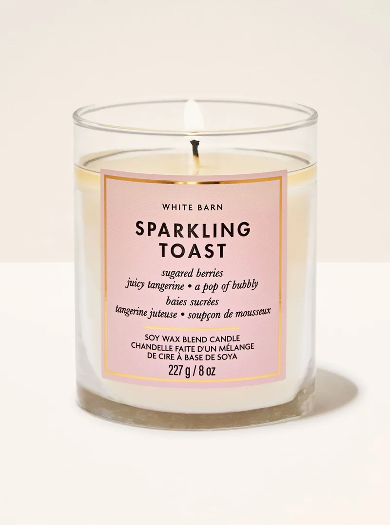 Bath & Body Works Sparkling Toast Single Wick Candle