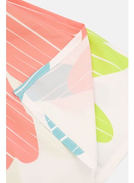allure Daisy Shower Curtain, Pink Combo  - Image 4