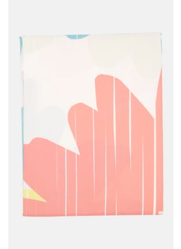 allure Daisy Shower Curtain, Pink Combo  - Image 2