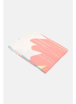 allure Daisy Shower Curtain, Pink Combo  - Image 3
