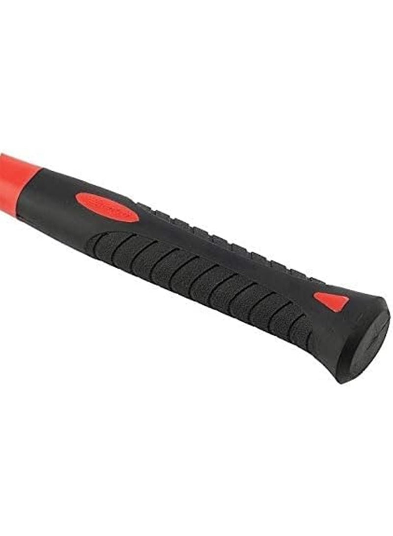 MTX White Rubber Mallet with Fiberglass Handle (680g) - Image 3