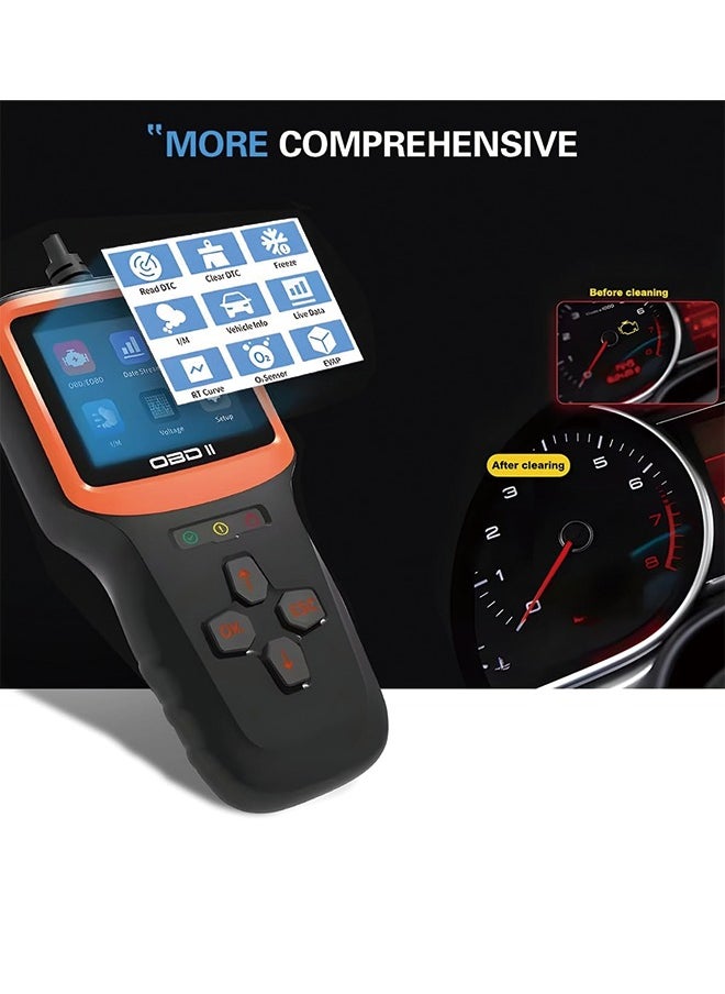 ماركة غير محددة أداة تشخيص الماسح الضوئي للسيارة V317 Obd2، قارئ رمز خطأ محرك السيارة، جهاز اختبار فحص ضوء محرك السيارة المحسن 12 فولت، عالمي لسيارات الدفع الرباعي والشاحنات والمركبات الترفيهية والمزيد  - Image 3