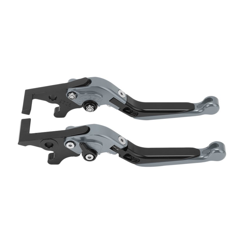 Pair Motorcycle Brake Clutch Levers Extendable Replacement for YAMAHA XMAX 250 XMAX300 XMAX400Gray - Image 2