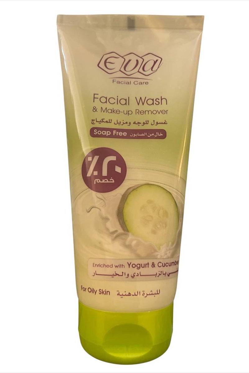إيفا غسول للوجه ومزيل مكياج 150مل