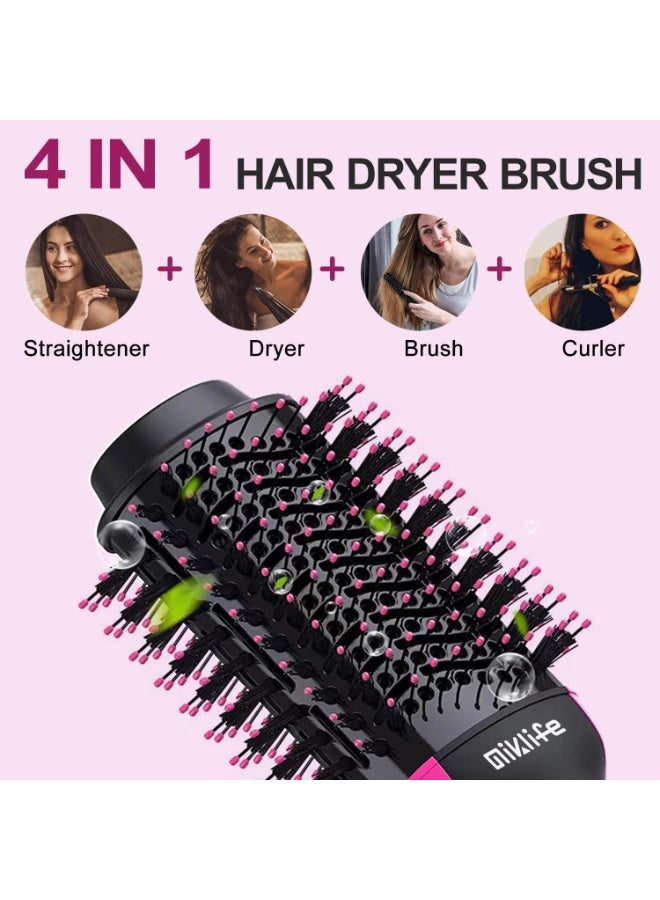 MIKLIFE One-Step Hot Air Hair Dryer Brush with Ceramic Ionic Technology - Image 4