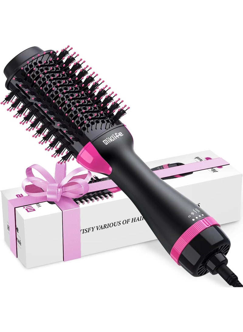 MIKLIFE One-Step Hot Air Hair Dryer Brush with Ceramic Ionic Technology - Image 1