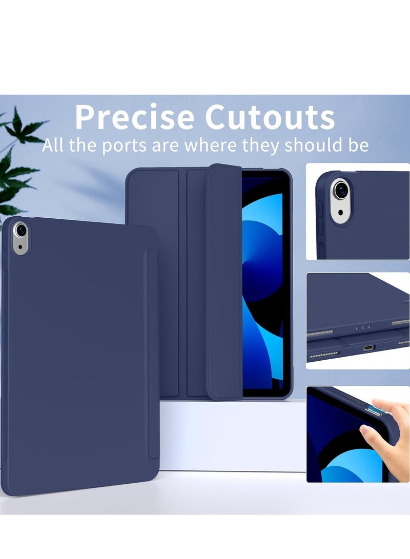 JAJEEK Slim Soft TPU Back Protective Case for iPad Air 11 Inch M2 2024, iPad Air 5th/4th Gen (10.9 Inch, 2022/2020) – Auto Sleep/Wake, Smart Folio Stand, Lightweight & Thin Design for Full Protection - Image 2