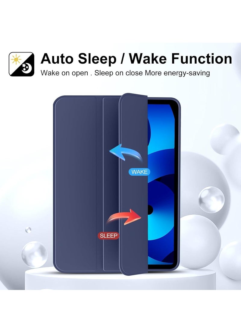 JAJEEK Slim Soft TPU Back Protective Case for iPad Air 11 Inch M2 2024, iPad Air 5th/4th Gen (10.9 Inch, 2022/2020) – Auto Sleep/Wake, Smart Folio Stand, Lightweight & Thin Design for Full Protection - Image 3