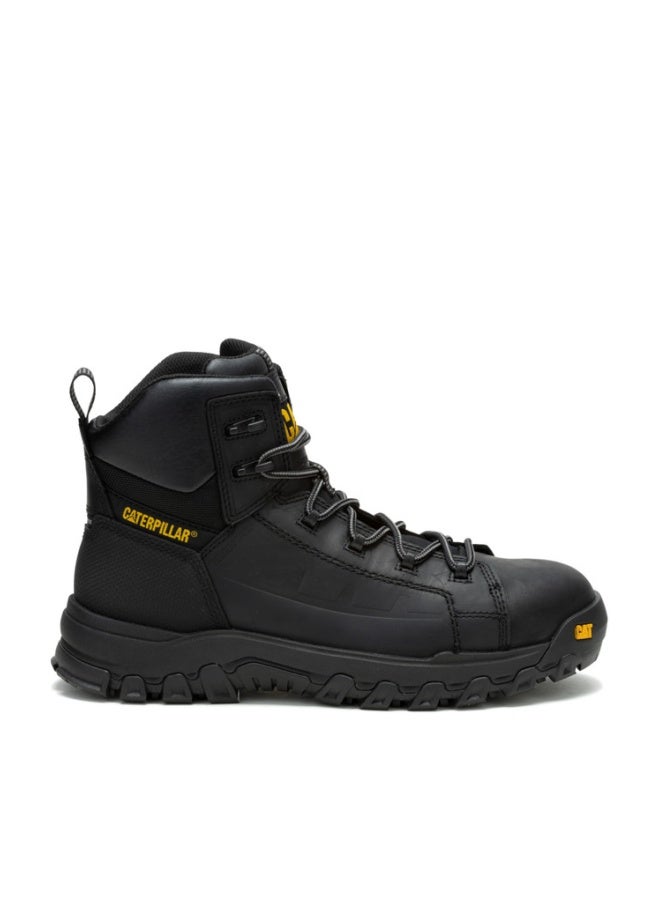 CATERPILLAR حذاء عمل CAT Threshold Rebound WP NM للرجال - رأس أصبع مركب - مقاوم للماء، مقاوم للانزلاق، مصنف EH - أسود - Image 1