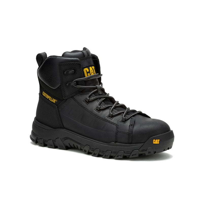 CATERPILLAR حذاء عمل CAT Threshold Rebound WP NM للرجال - رأس أصبع مركب - مقاوم للماء، مقاوم للانزلاق، مصنف EH - أسود - Image 2