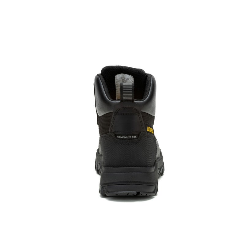 CATERPILLAR حذاء عمل CAT Threshold Rebound WP NM للرجال - رأس أصبع مركب - مقاوم للماء، مقاوم للانزلاق، مصنف EH - أسود - Image 4