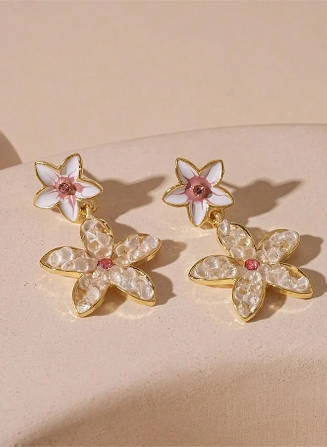 Take Two  Set of 5 - Assorted Embellished Earrings for Women | Best Price UAE