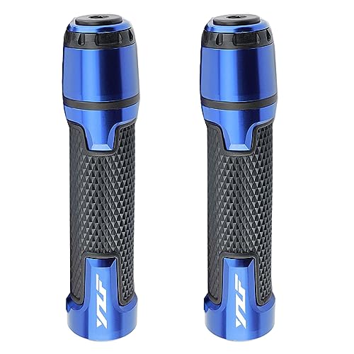 FREAXLL 2pcs 22mm 7/8" Motocycle Handlebar Grip Ends Set for YZF-R1 YZF-R3 YZF-R6 YZF-R7 YZF-R125 R6S R25 600R (Blue) - Image 3