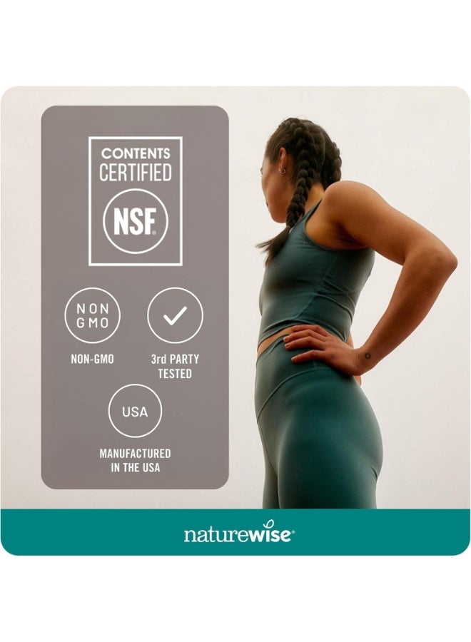 NatureWise Extra-Strength Omega 3 Fish Oil Supplement - 1000mg per Serving - 600 EPA & 400 DHA + Vitamin E  - Lemon Flavor - 60 Softgels (1-Month Supply) - Image 4