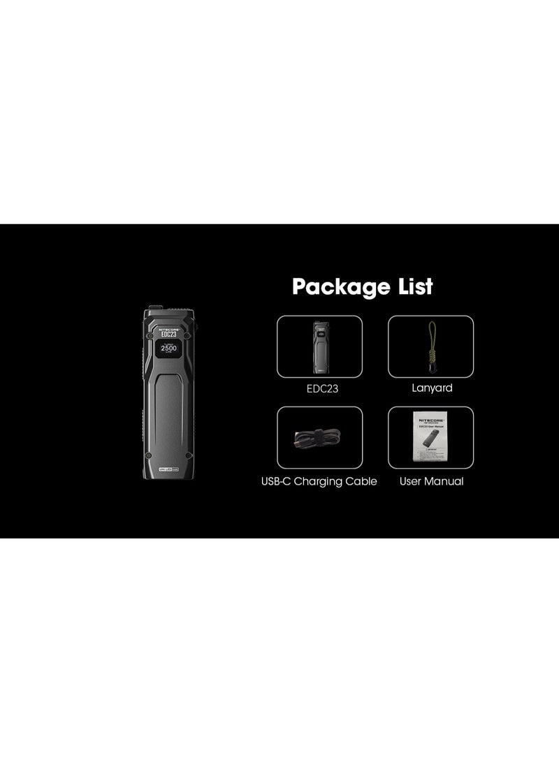 Nitecore EDC23 Flashlight - Image 2