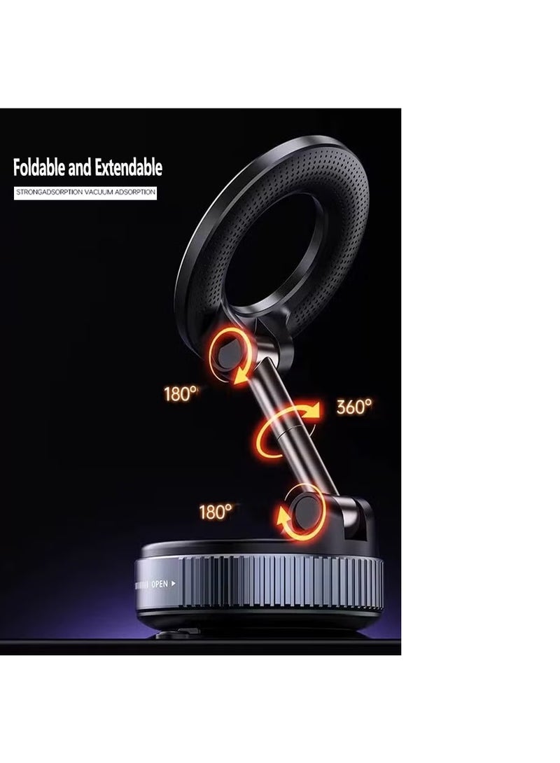 x68 360° Magnetic Car Phone Mount with Strong Suction Cup & Adjustable Rotation - Image 5