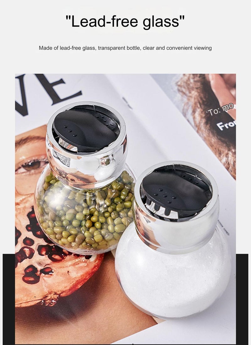 Sharpdo زجاجة توابل دوارة متعددة الوظائف بزاوية 360 درجة، جرة توابل، رف توابل مجمع - Image 5