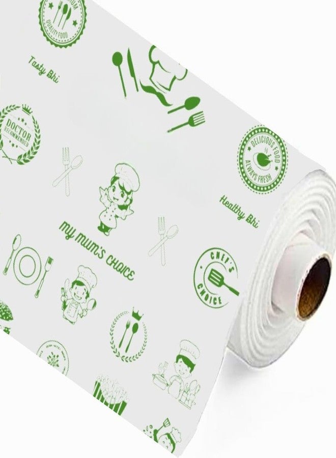 Bird Snapper Butter Paper Roll, Food Grade, Chef and Kitchen Theme (50 Meters) - Image 1