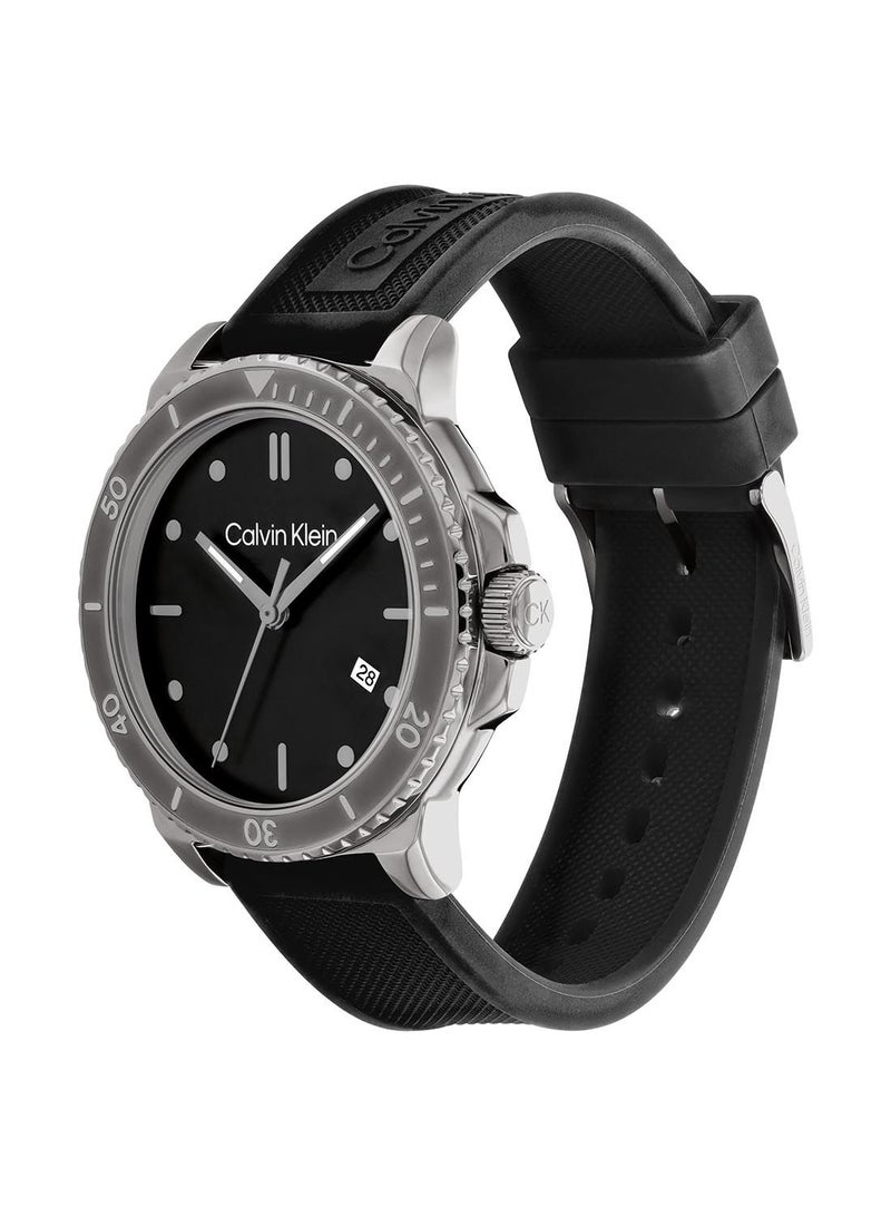 CALVIN KLEIN Sport 3Hd Men's Silicone Watch - 25200207 - Image 2
