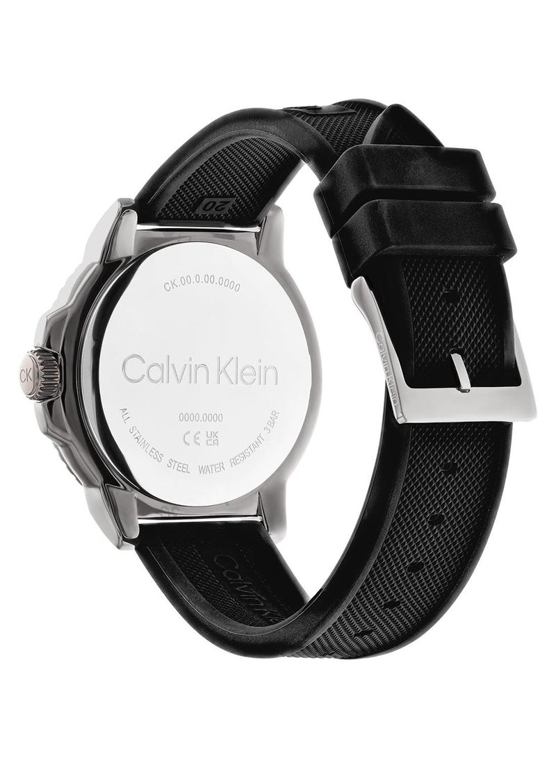 CALVIN KLEIN Sport 3Hd Men's Silicone Watch - 25200207 - Image 3