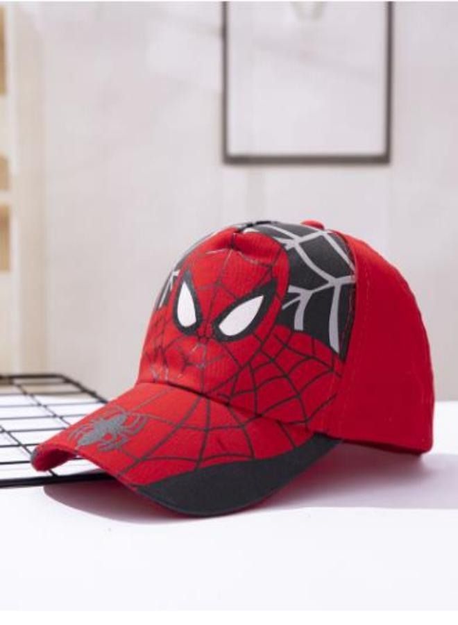 SPIDERMAN Children's cap, boy's Spider-Man baseball cap, baby's cartoon cap - Image 1
