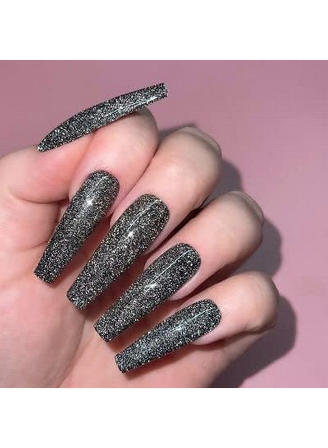 كيارا سكاي طلاء جل عاكس من Diamond Fx، 0.5 أونصة سائلة، فضي - Image 3