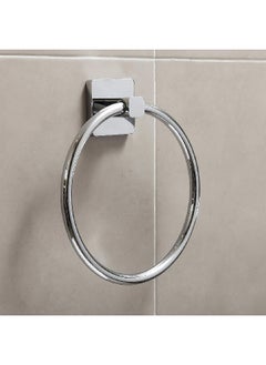 TATAY Kalo Adhesive System Durable Towel Ring Chrome 5 x 150 x 5 cm 6320400  - Image 2