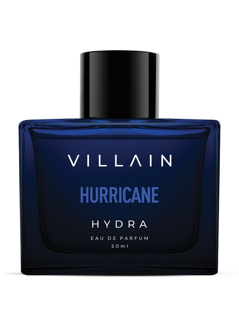 VILLAIN - عطر هوريكان هيدرا الفاخر الفاخر طويل الأمد I أو دو بارفان للرجال، 50 مل - Image 1