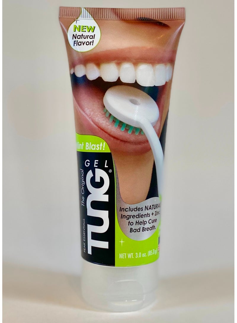 تونج تونغ جل - معجون تنظيف اللسان الطبيعي بنكهة النعناع - Image 2