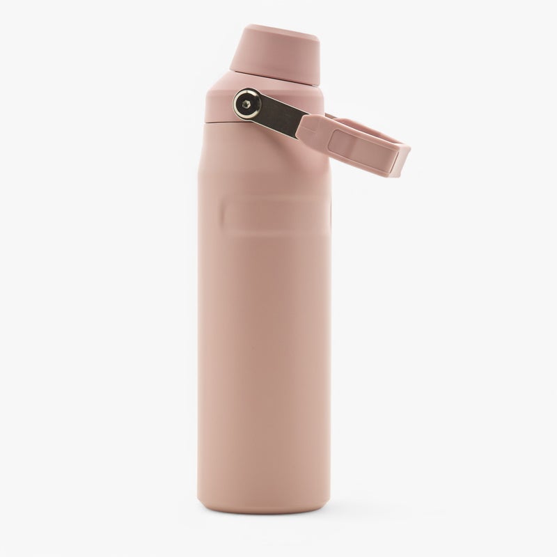 LIFESTYLE Pink Stainless Steel Vacuum Bottle with Handle - 750 ml - Image 1