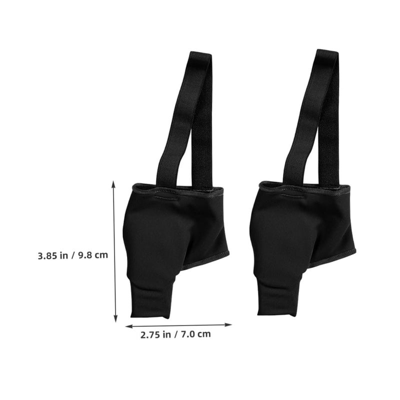 Black Toe Valgus Corrector Bunion Splint Foot Brace For Adults Women Big Toe Straightener Relief Support - Image 3